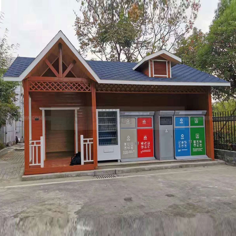 社區垃圾分類亭常用功能有哪些？可向智能化垃圾亭拓展嗎？配圖二